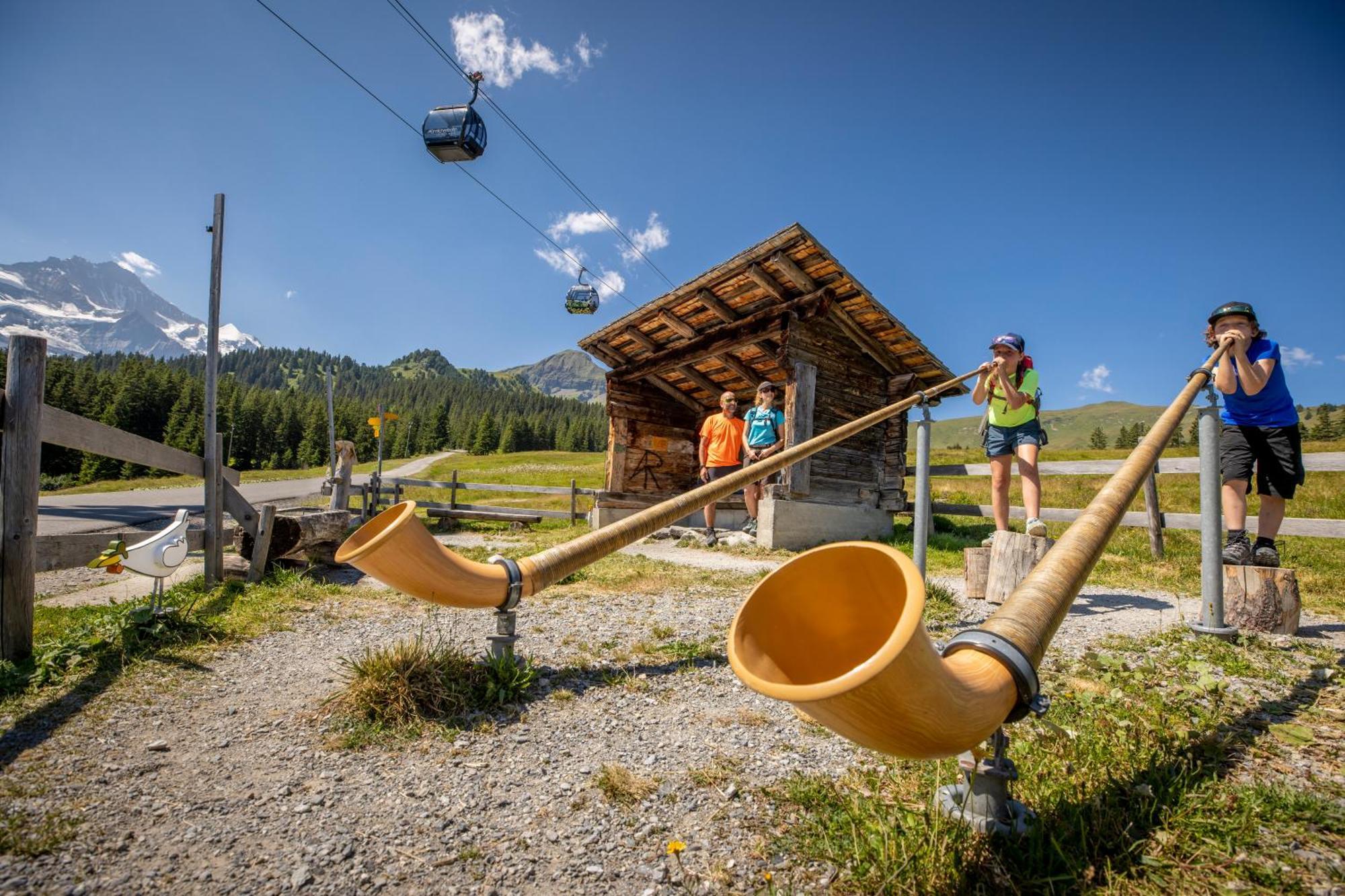 Parkhotel Schoenegg Grindelwald Bagian luar foto