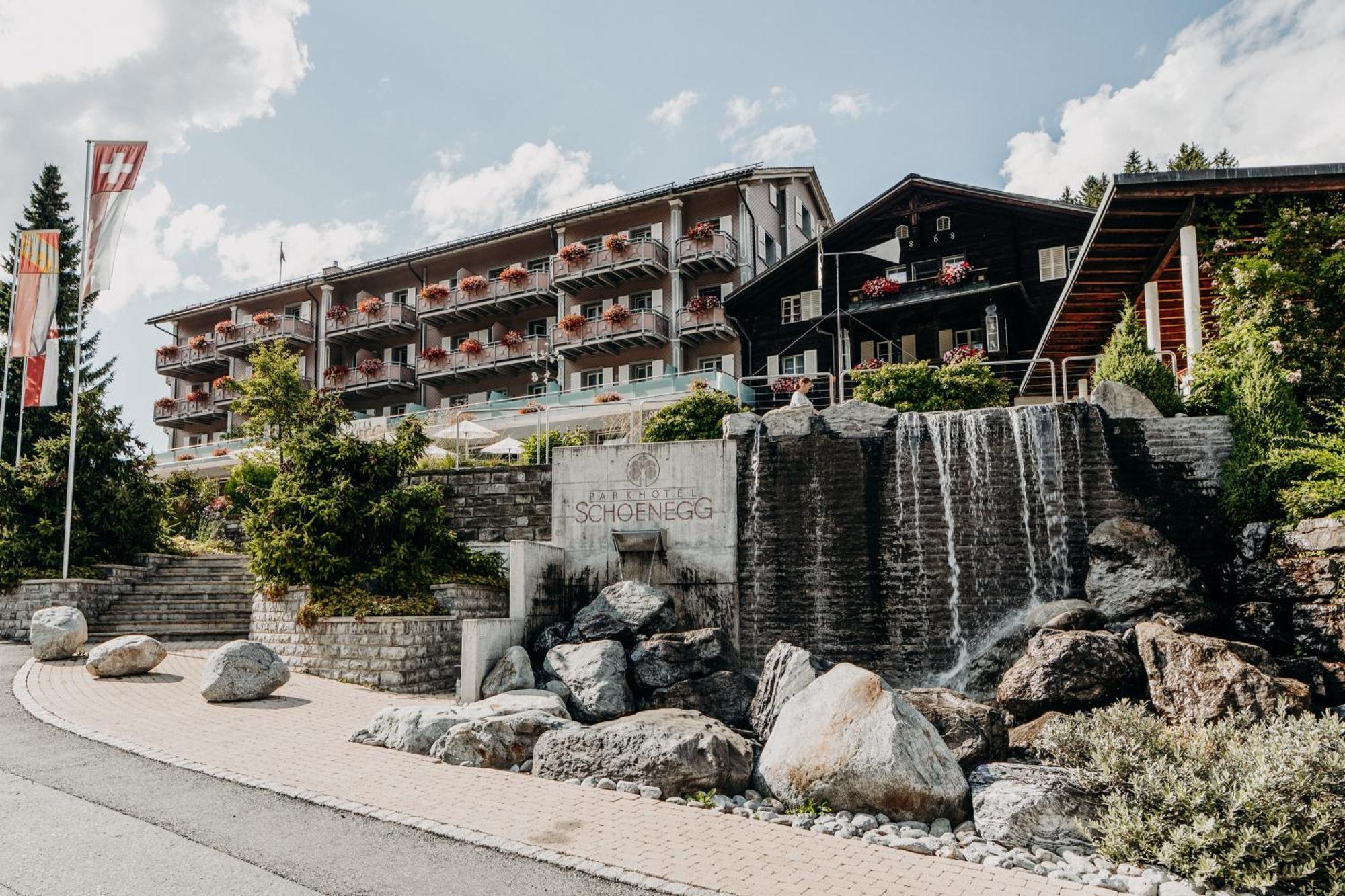 Parkhotel Schoenegg Grindelwald Bagian luar foto