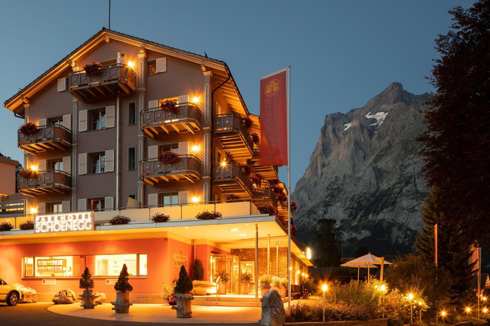 Parkhotel Schoenegg Grindelwald Bagian luar foto
